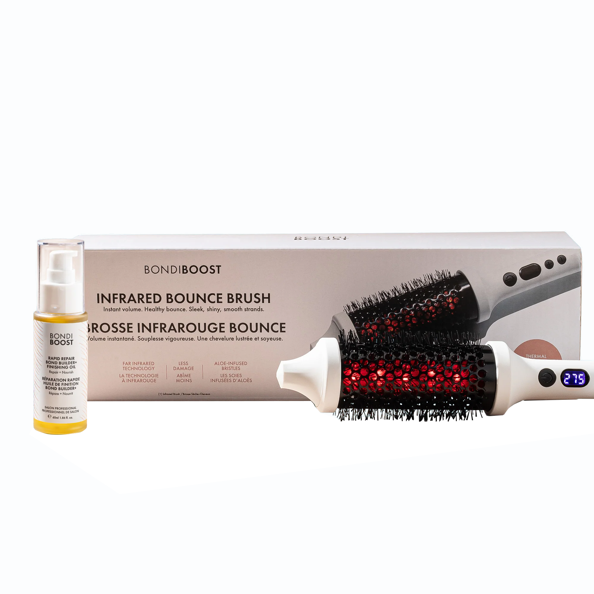 INFRARED THERMAL BOUNCE BRUSH & BOND BUILDER+ FINISHING OIL DUO - Image 2